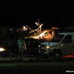 David Arquette — night scene in Northville